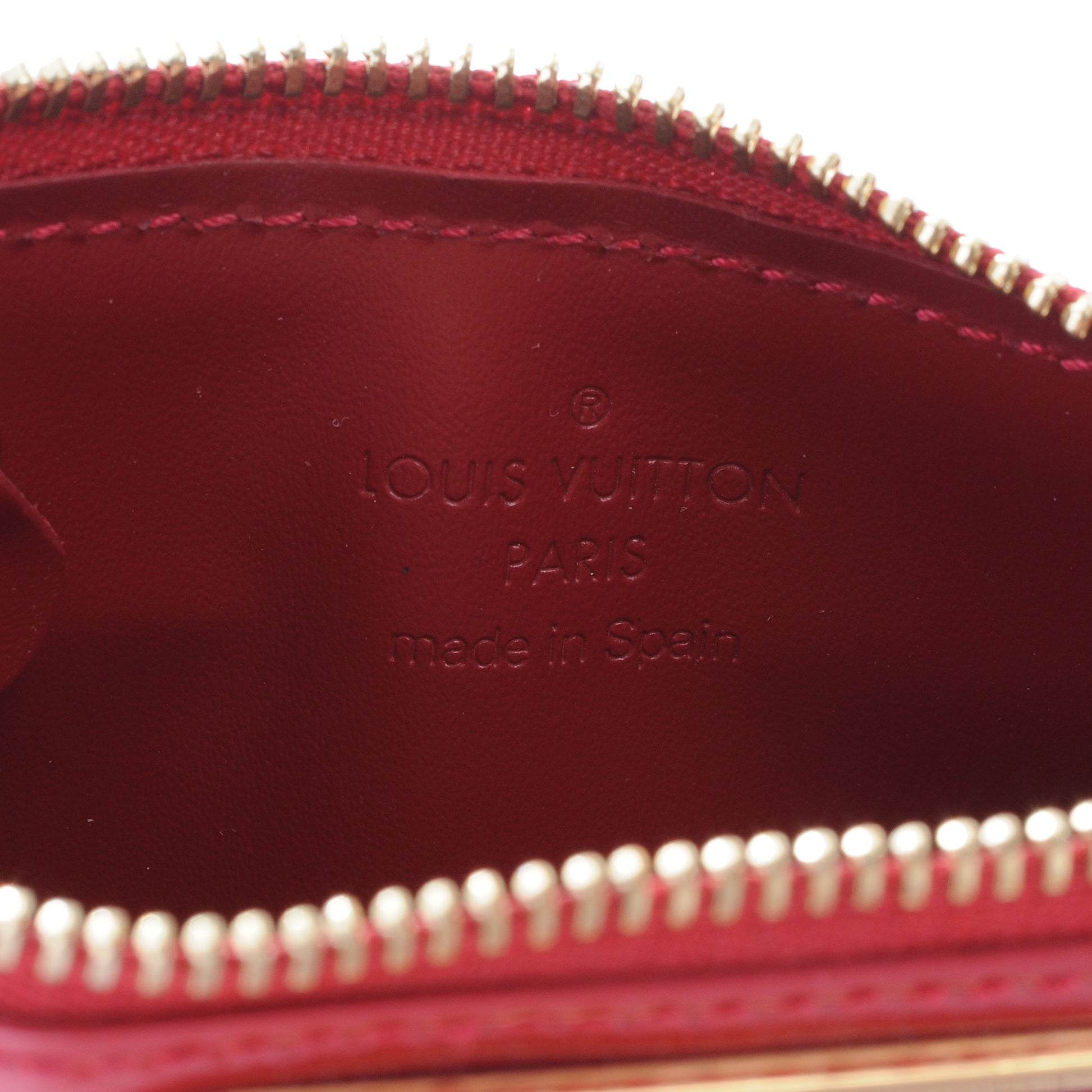 Louis Vuitton Vernis Key Pouch Pomme D'Amour 5 of 6
