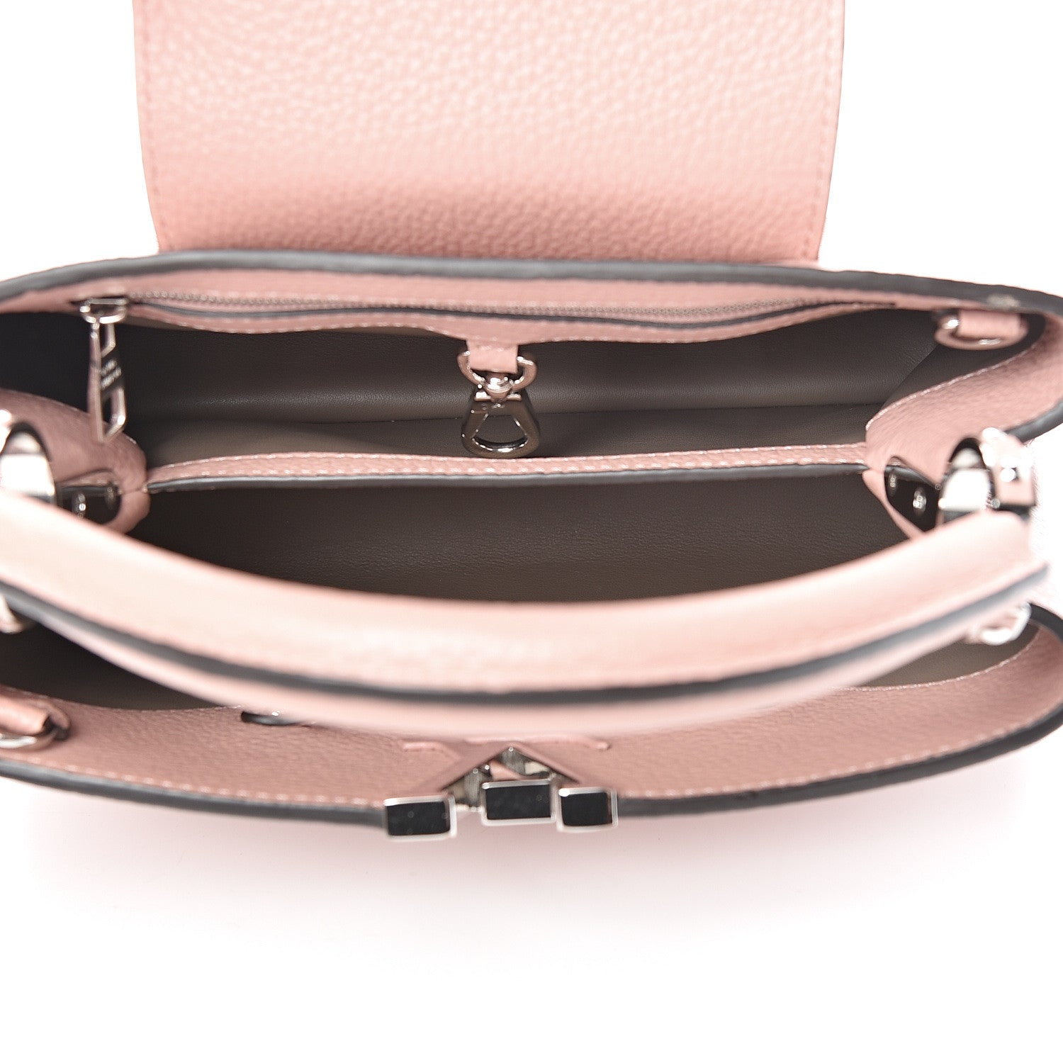 Louis Vuitton Taurillon Capucines BB Magnolia 4 of 10
