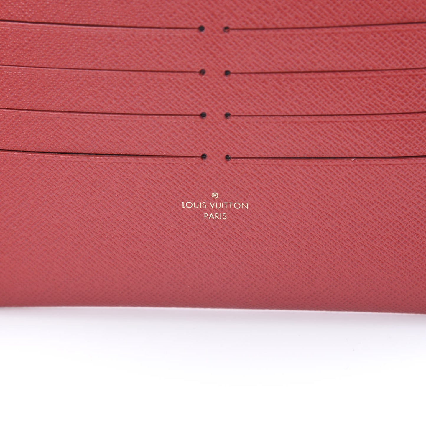 Calfskin Felicie Card Holder Insert Cherry