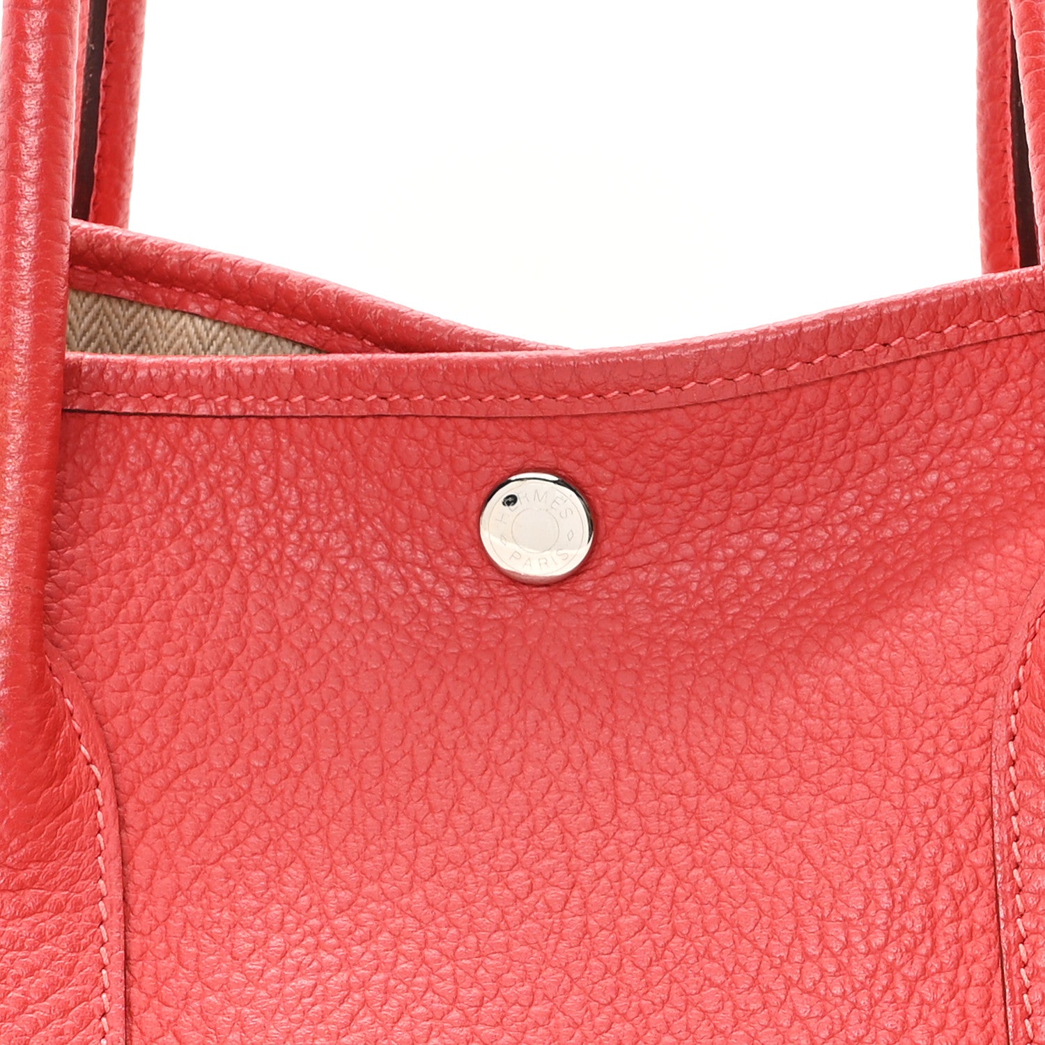 Hermes Negonda Garden Party 36 MM Capucine 7 of 9