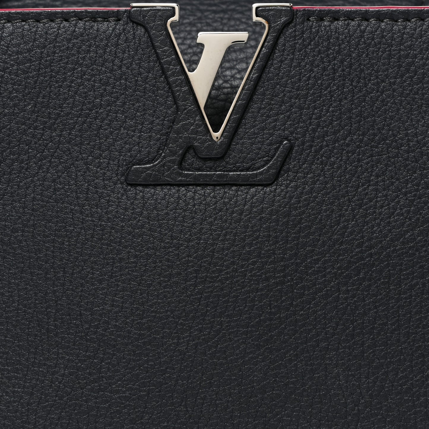 Taurillon Capucines BB Cobalt Fuchsia