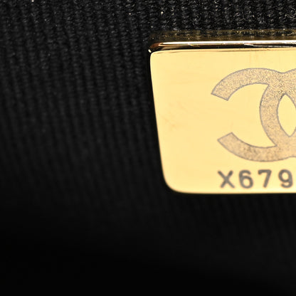 Chanel Shiny Crumpled Calfskin Quilted Medium Chanel 19 Flap Black 7 of 11