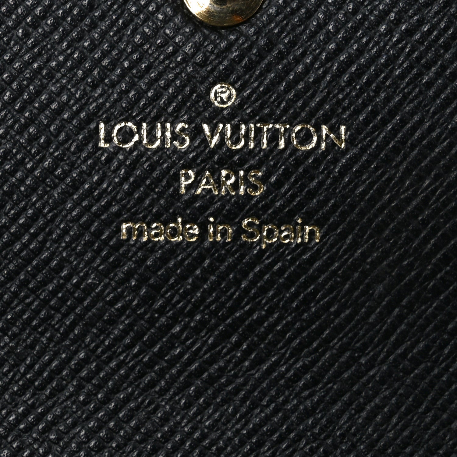 Louis Vuitton Epi Porte Tresor International Wallet Black 6 of 6