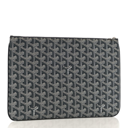 Goyard Goyardine Senat Pochette MM Grey 3 of 10