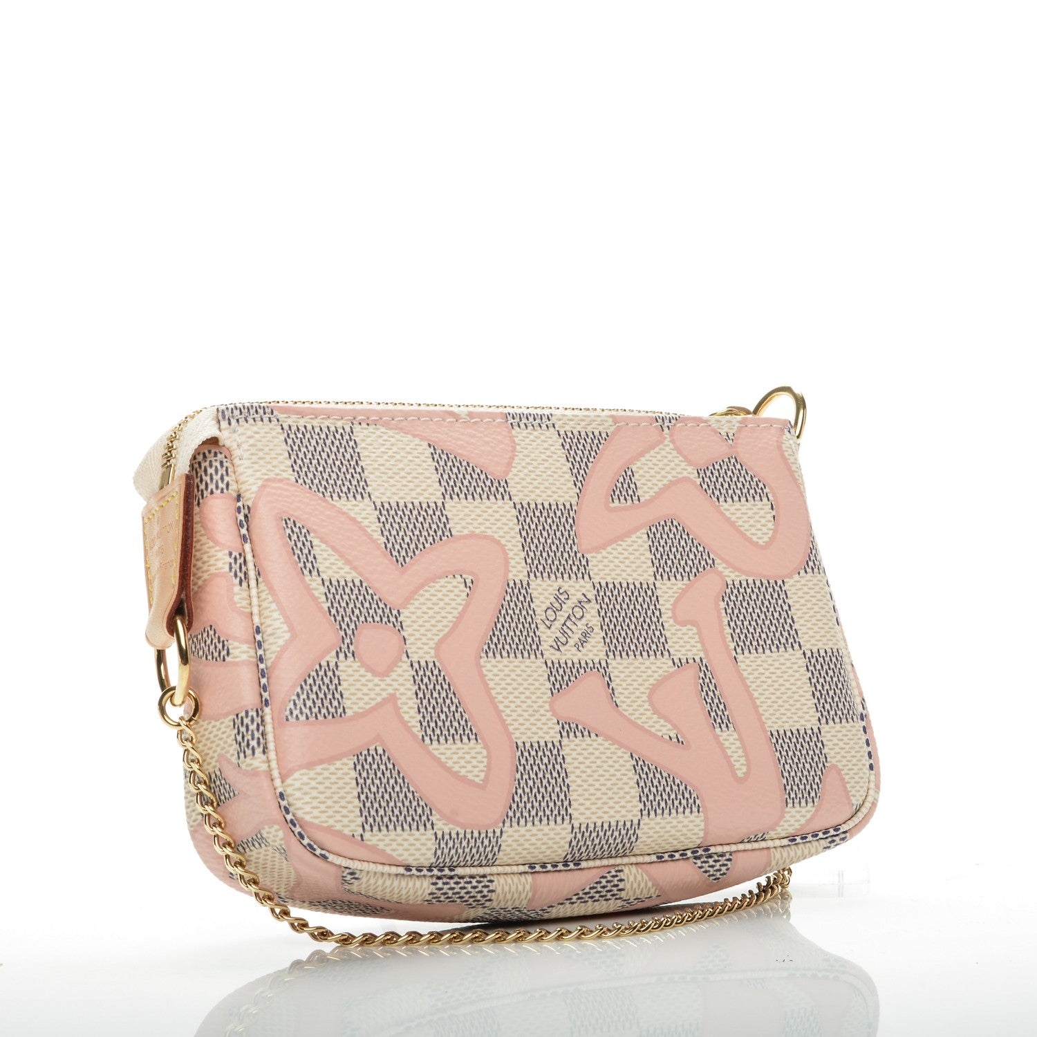 Louis Vuitton Damier Azur Tahitienne Mini Pochette Accessories 3 of 7