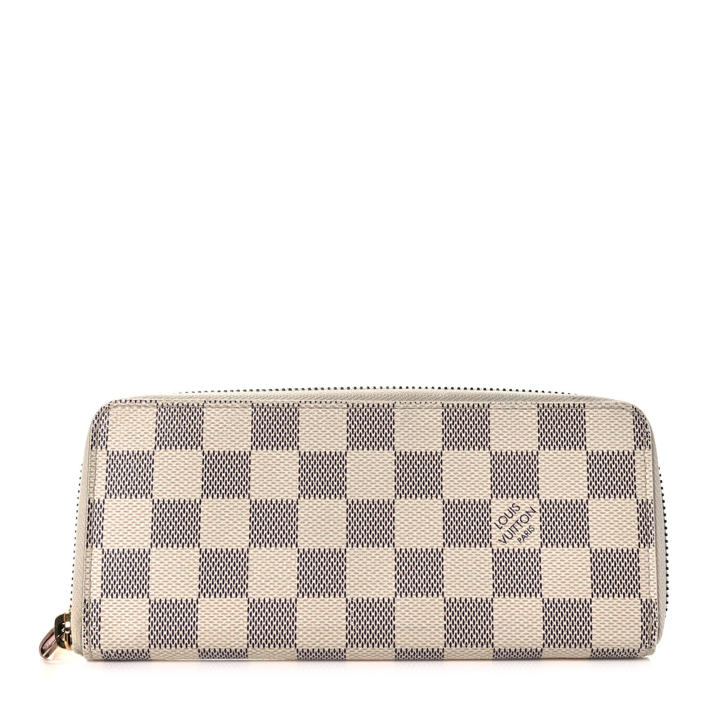 Damier Azur Clemence Wallet Rose Ballerine