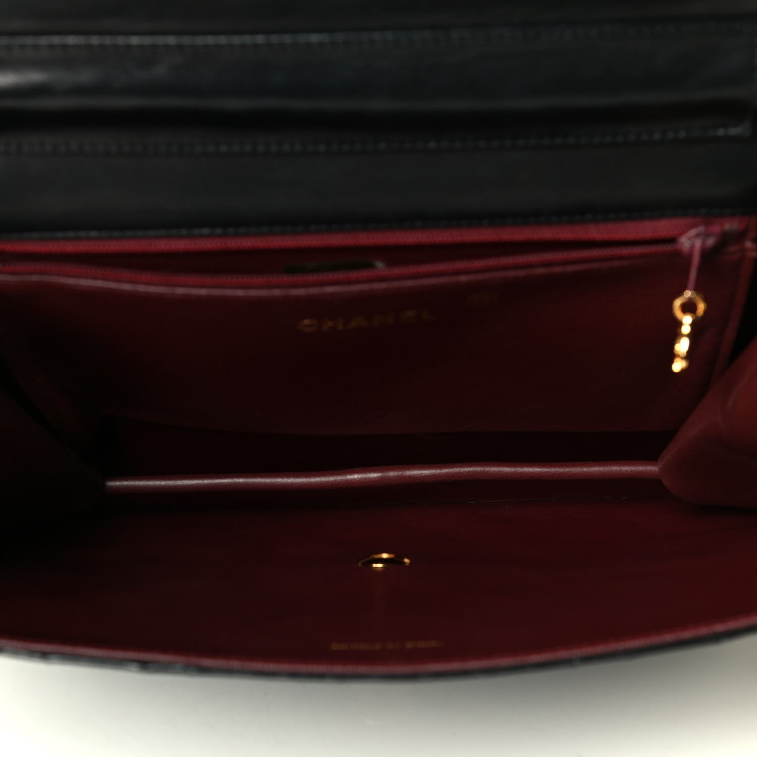 Chanel Lambskin Quilted Jumbo Single Flap Black 4 of 7