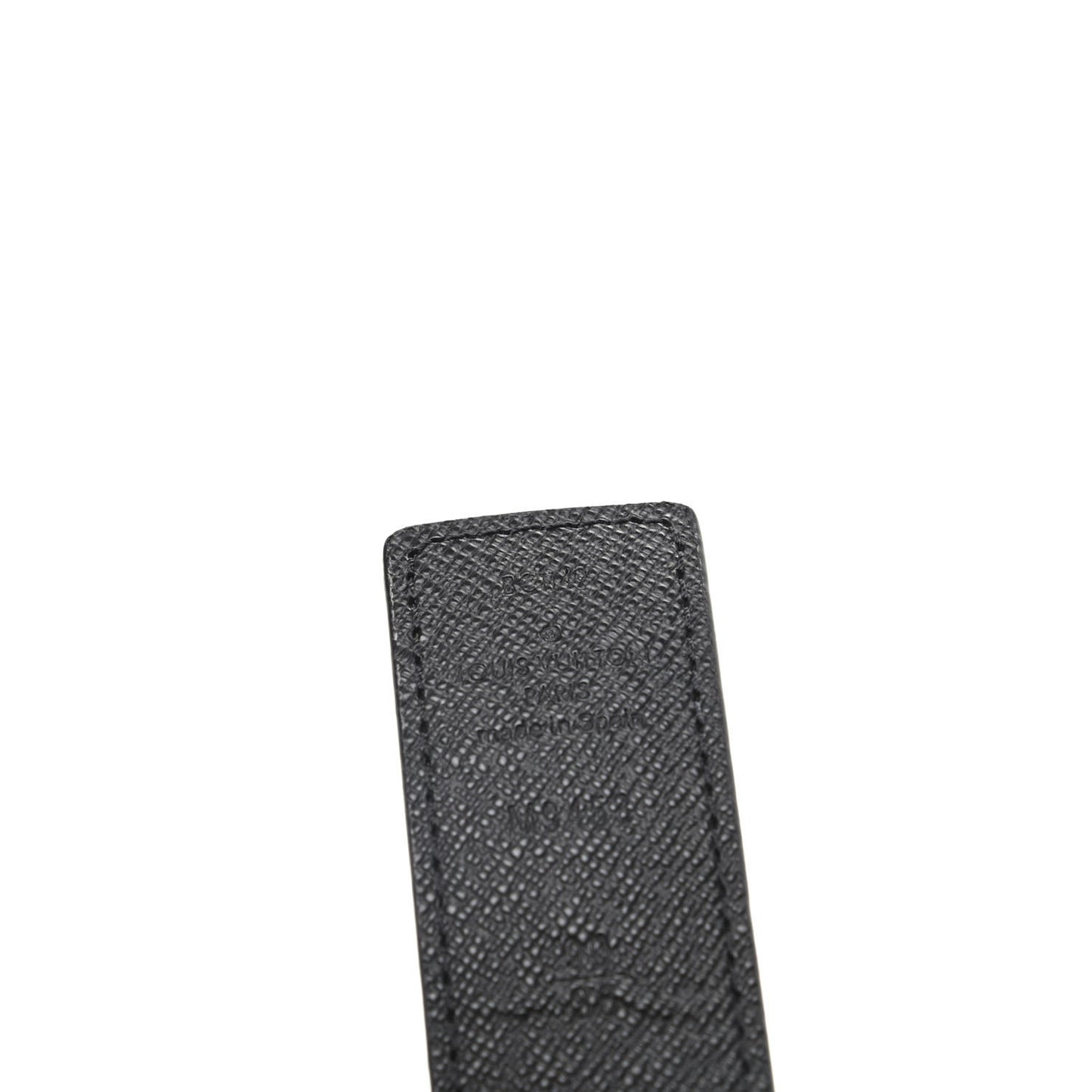 Calfskin Monogram 30mm LV Initiales Reversible Belt 90 36 Black