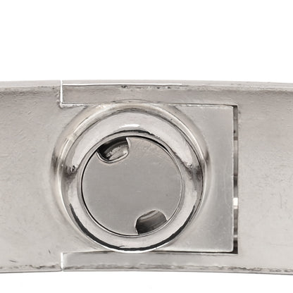 Cartier 18K White Gold LOVE Bracelet 17 5 of 7