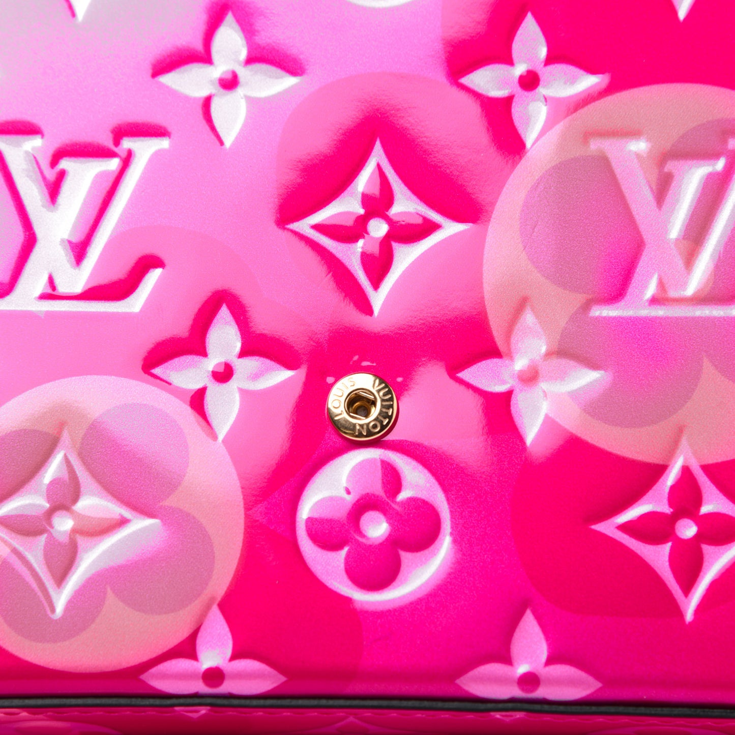 Vernis Valentine Pochette Felicie Chain Wallet Fuchsia