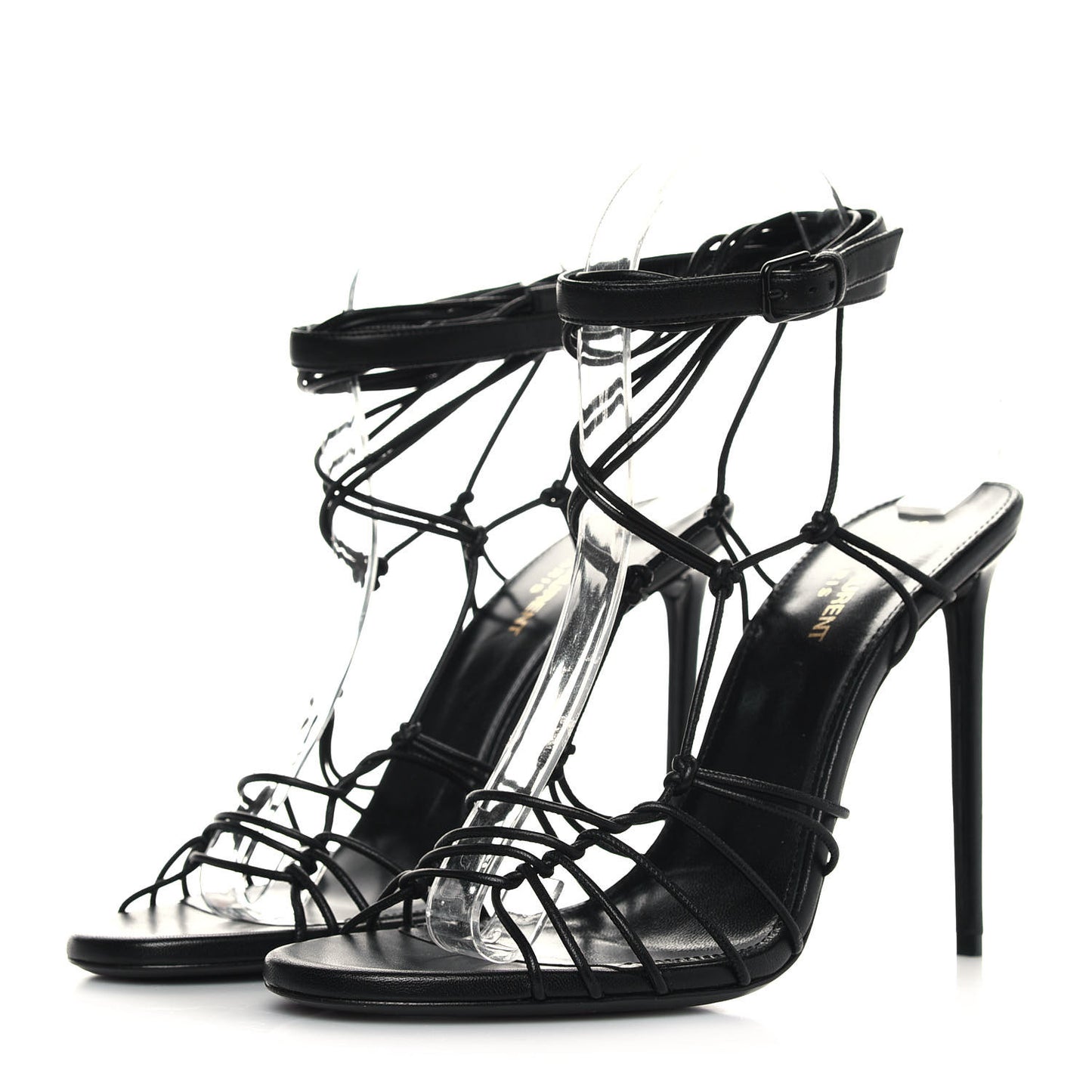 Robin Zig Zag Heels Sandals 40 Black