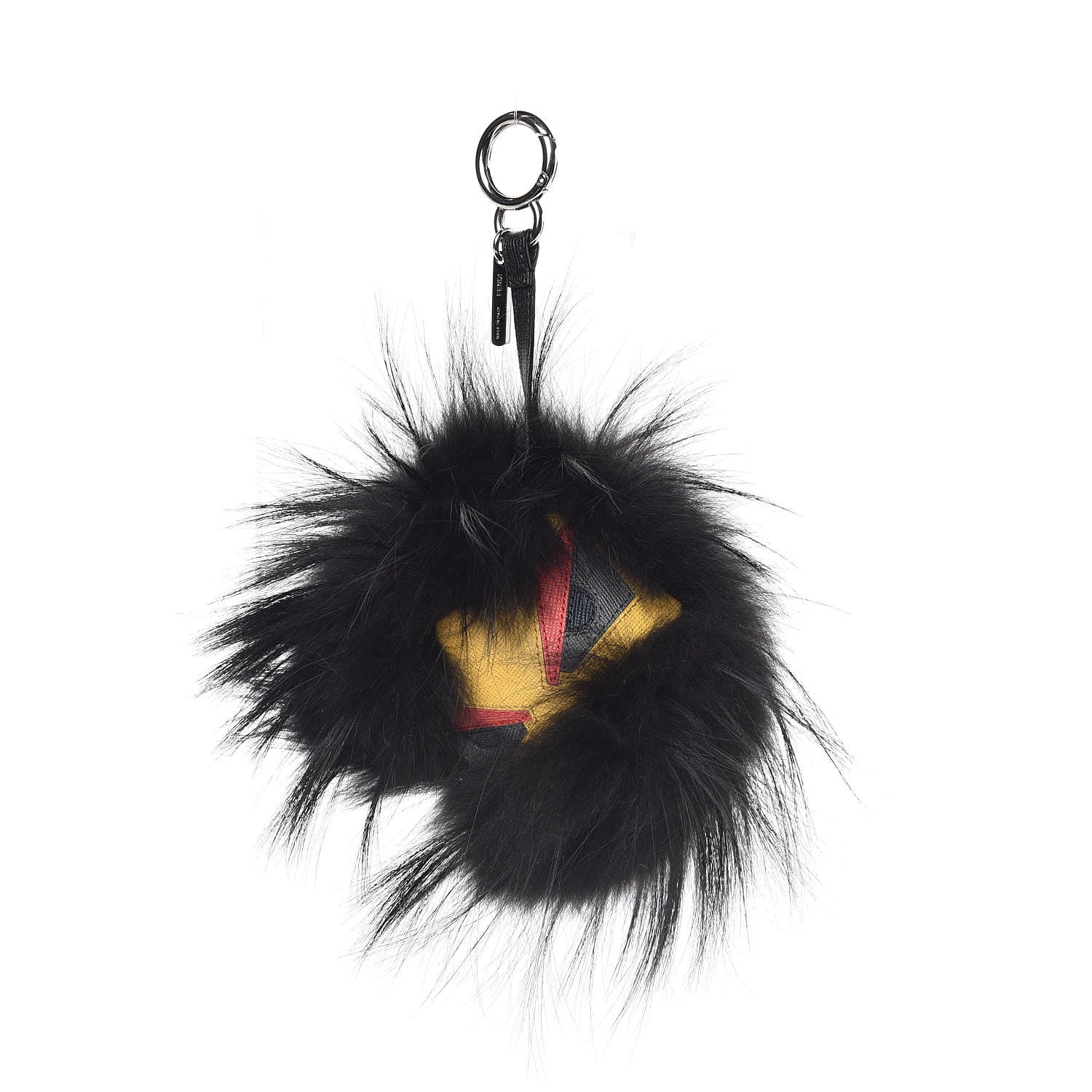 Fendi Mink Fur Furyou Monster Bag Bug Charm Black 1 of 3