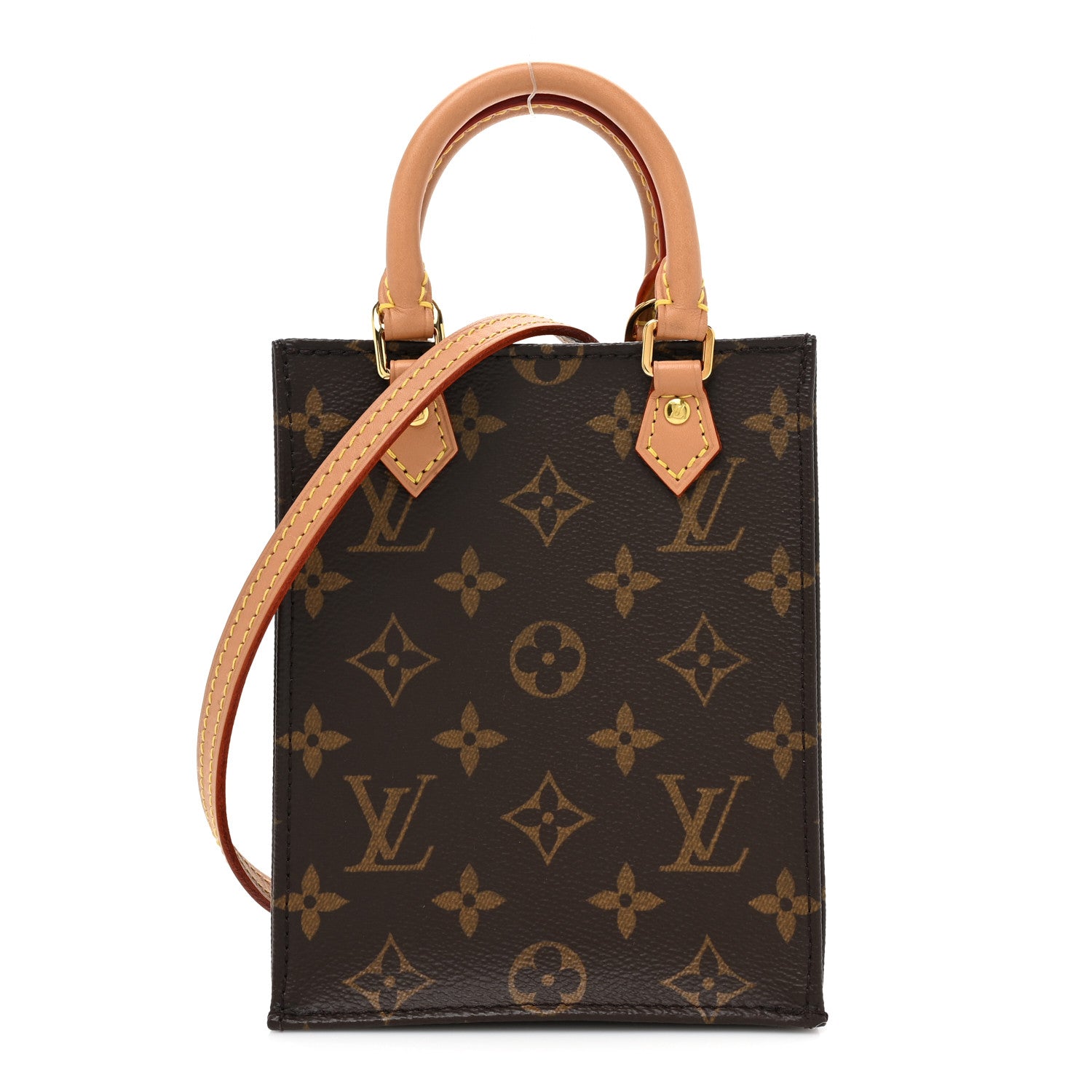 Louis Vuitton Monogram Petit Sac Plat 1 of 9