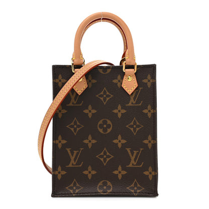Louis Vuitton Monogram Petit Sac Plat 1 of 9