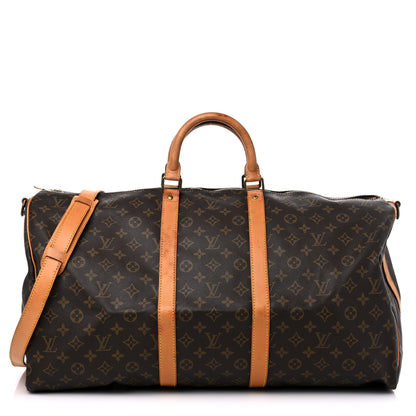 Louis Vuitton Monogram Keepall Bandouliere 55 1 of 23