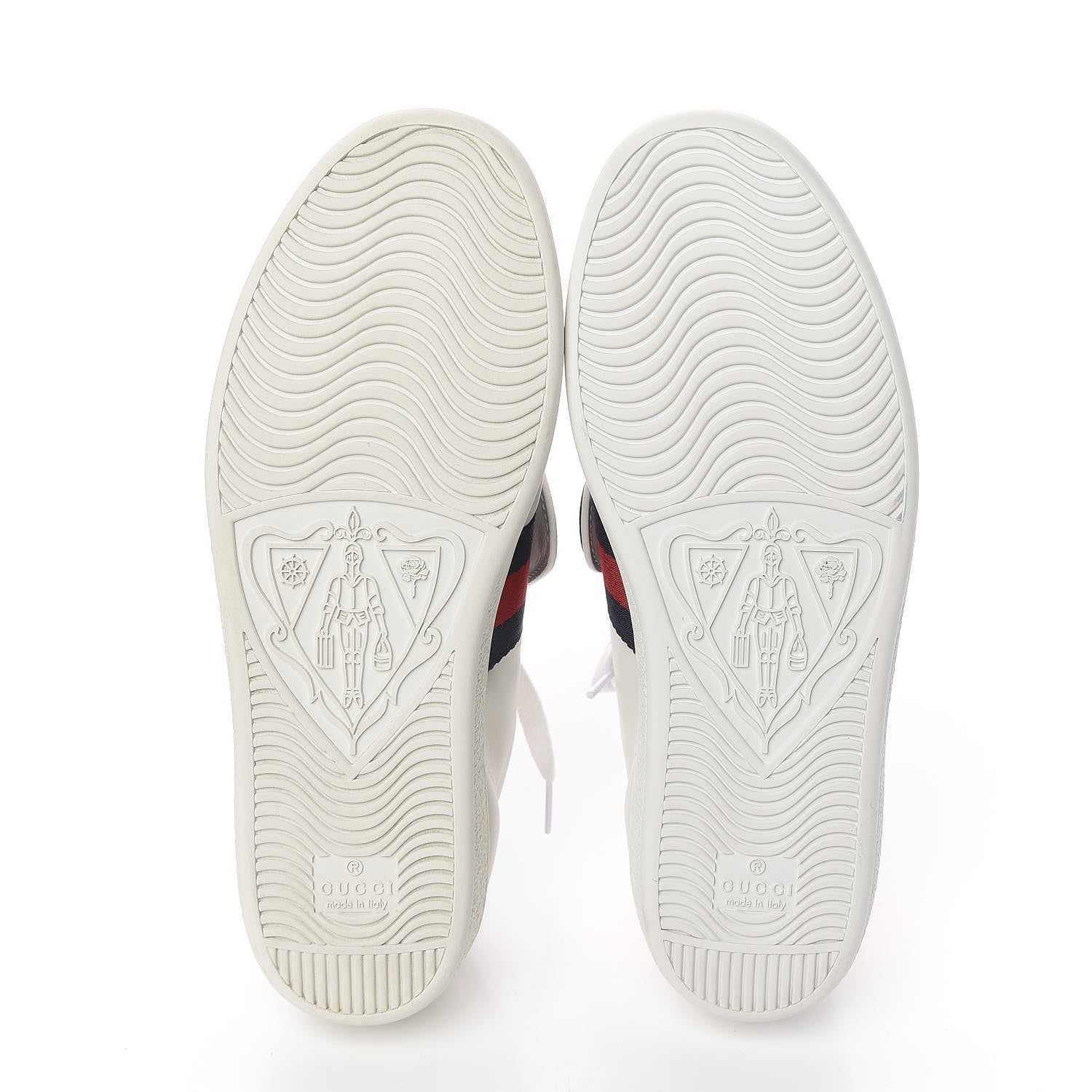 Gucci Calfskin Ayers Blind For Love Embroidered Womens Ace Sneakers 36.5 White 7 of 12