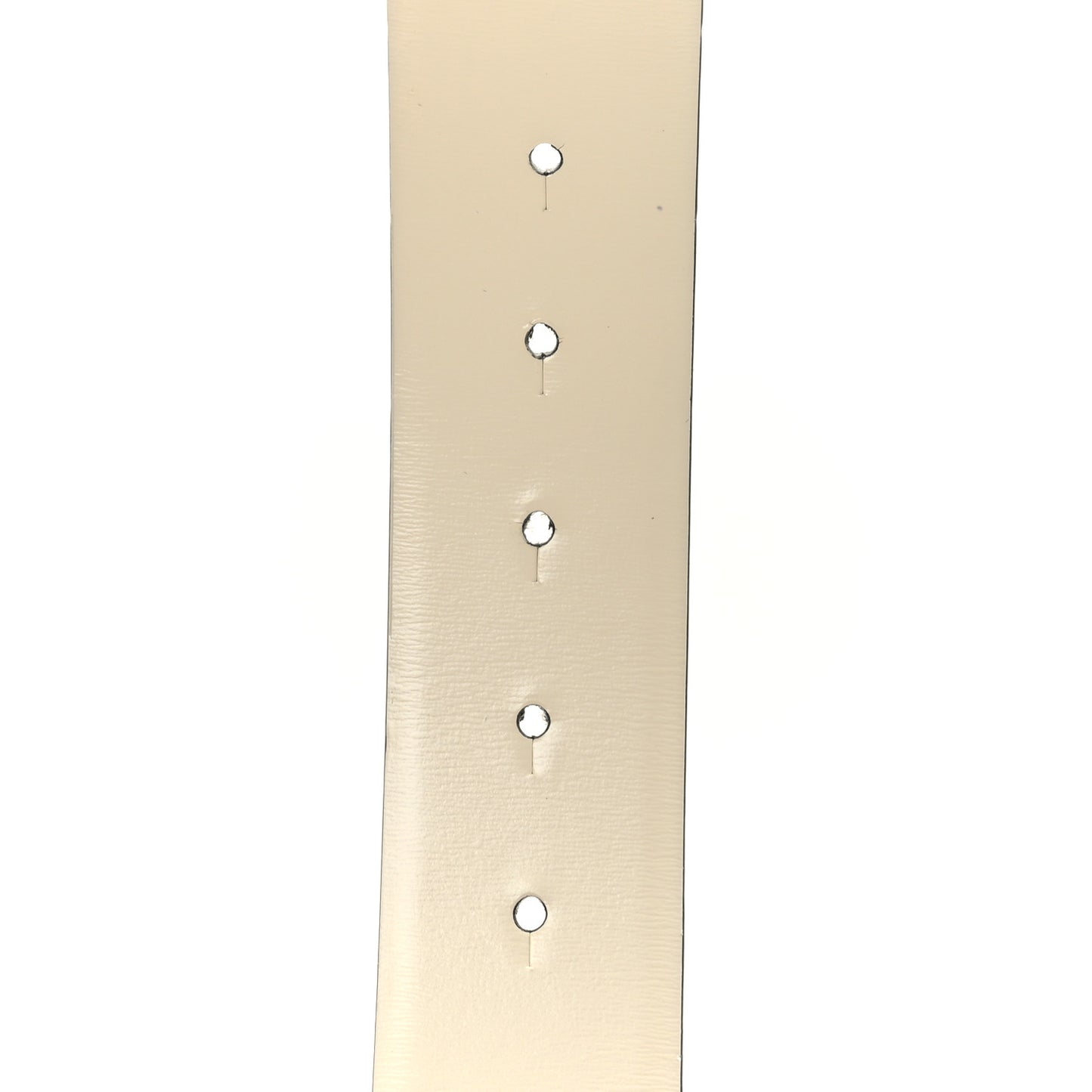 Glossy Calfskin VLogo Reversible 40mm Belt 90 36 Light Ivory Rose Cannelle