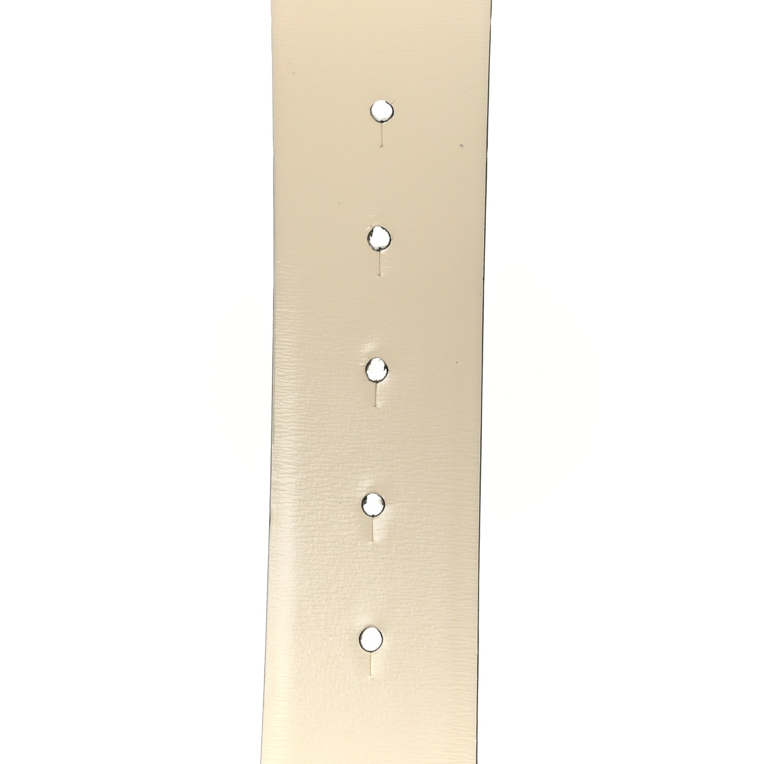 Valentino Garavani Glossy Calfskin VLogo Reversible 40mm Belt 90 36 Light Ivory Rose Cannelle 3 of 6