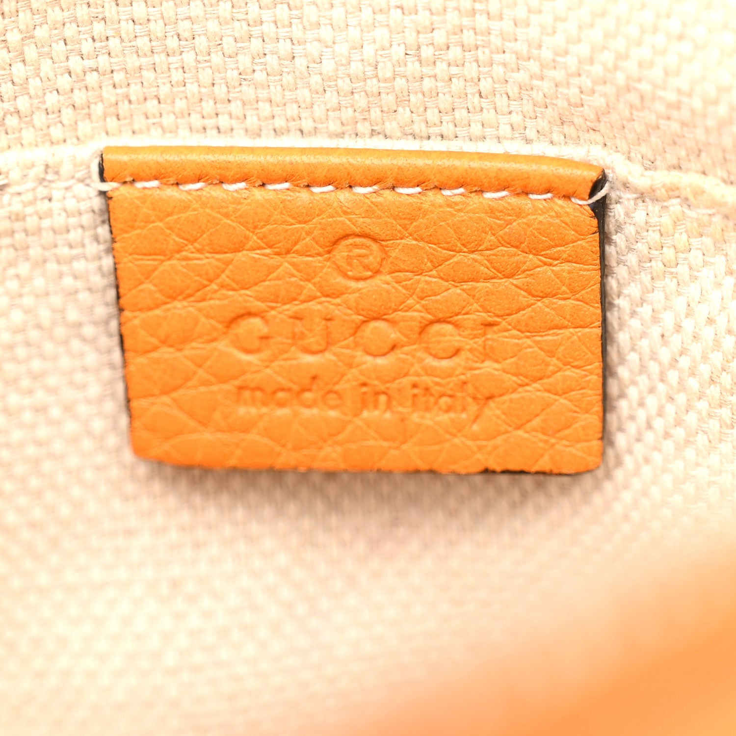 Gucci Pebbled Calfskin Small Soho Disco Bag Curcuma 6 of 12