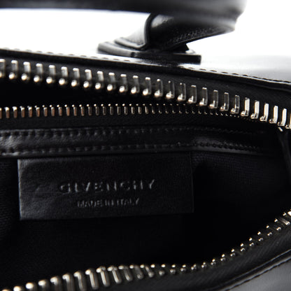 Givenchy Shiny Lord Calfskin Mini Antigona Black 12 of 14