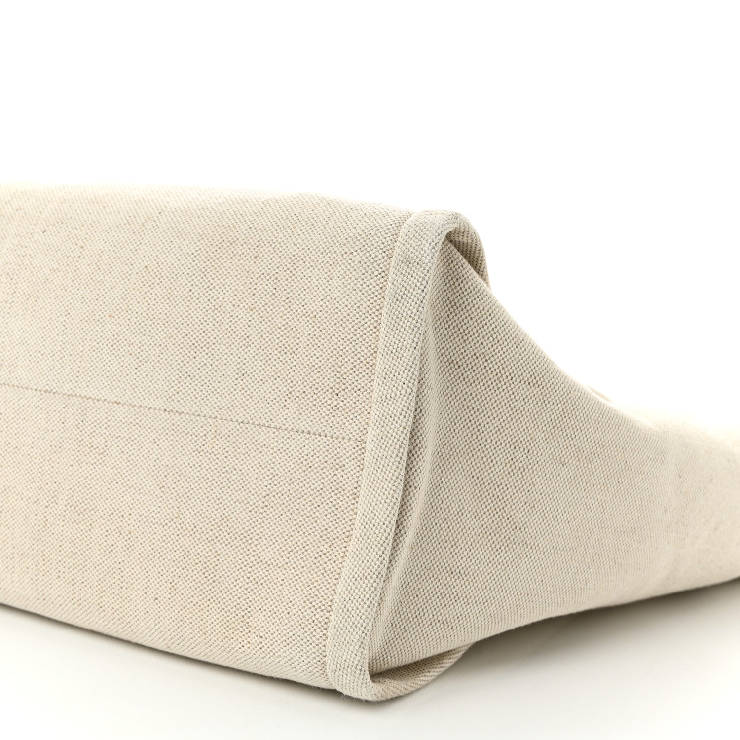 Prada Linen Vitello Large Logo Tote Natural 10 of 10