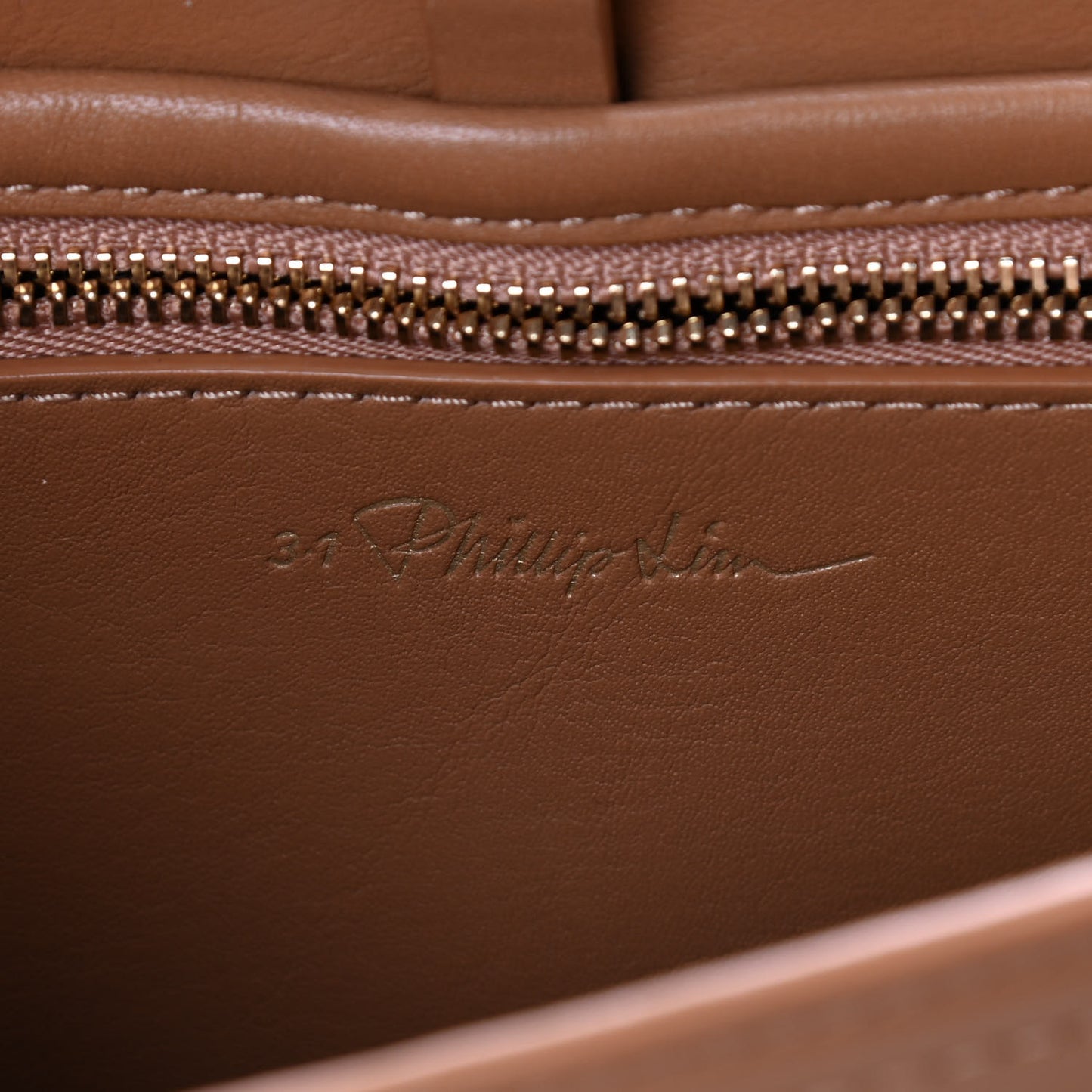 Calfskin Alix Saddle Crossbody Bag Camel