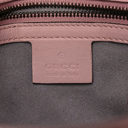Gucci Calfskin Matelasse Small GG Marmont Shoulder Bag Perfect Pink 6 of 21