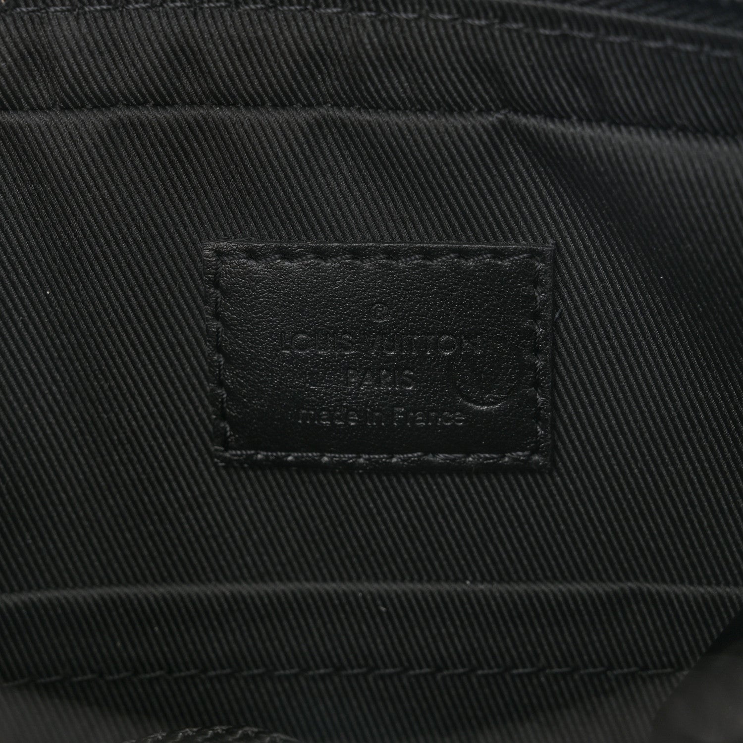 Louis Vuitton Calfskin Monogram Shadow Duo Messenger Black 6 of 9