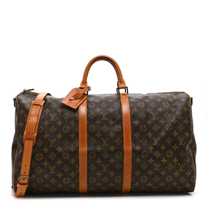 Louis Vuitton Monogram Keepall Bandouliere 55 1 of 9