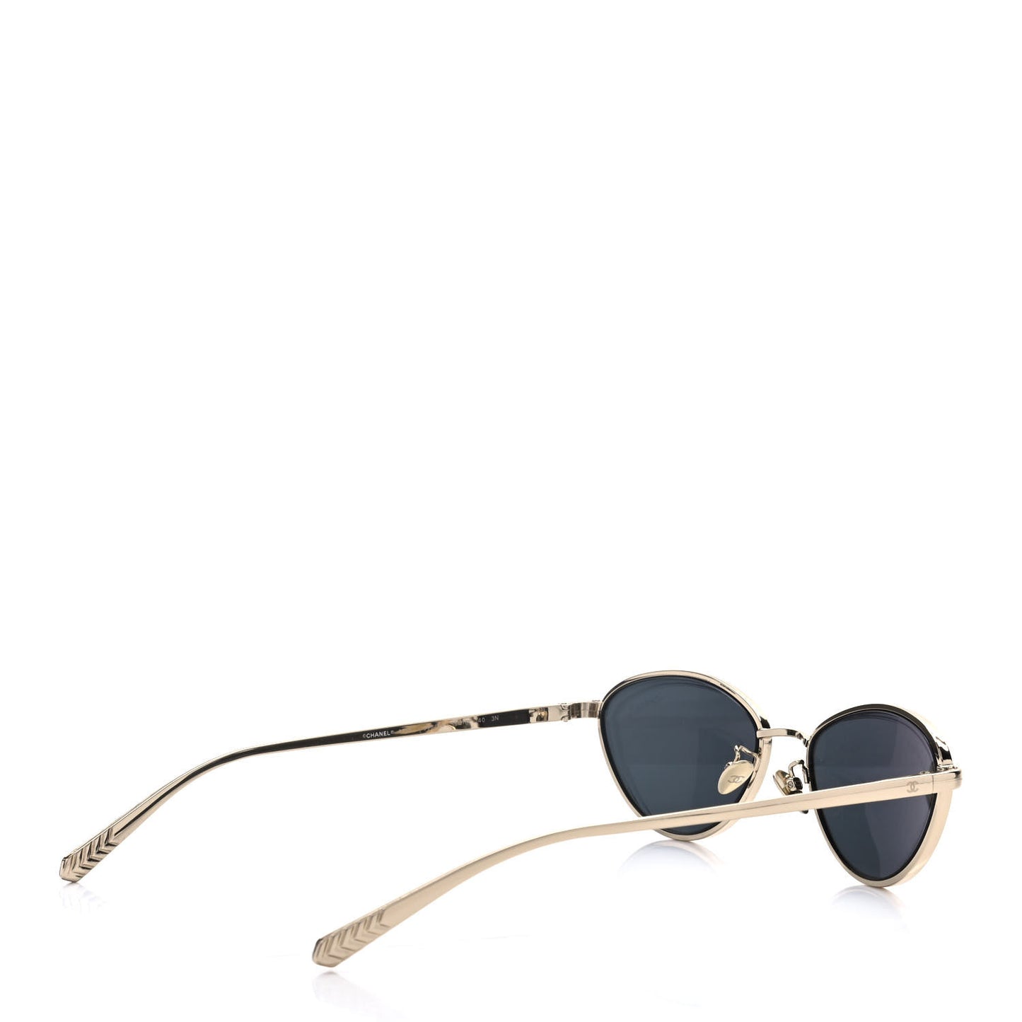 Metal Cat Eye Sunglasses 4255 Gold