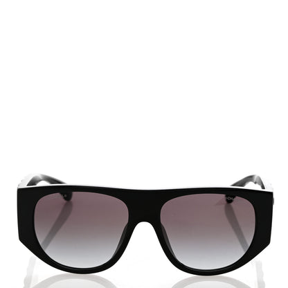 Chanel Acetate Quilted CC Pilot Sunglasses 71465 Black 2 of 8