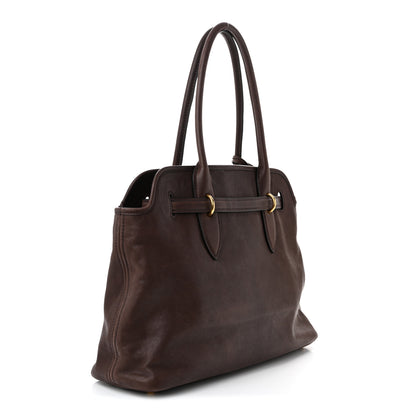 Miu Miu Nappa Medium Aventure Bag Radica 3 of 9