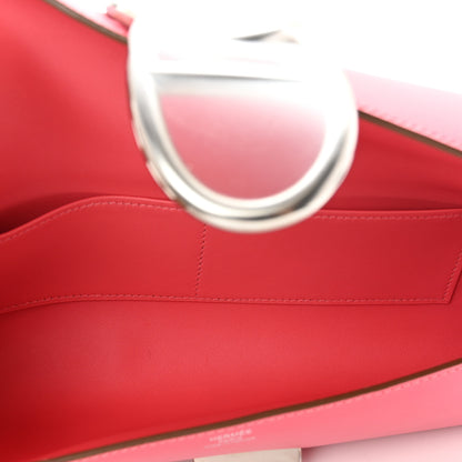 Hermes Tadelakt Egee Clutch Rose Lipstick 5 of 7