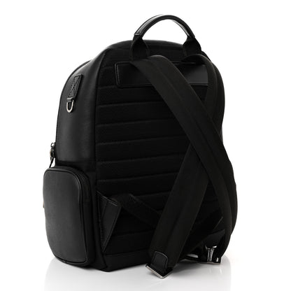 Dolce & Gabbana Nylon Grainy Calfskin Backpack Black 3 of 9