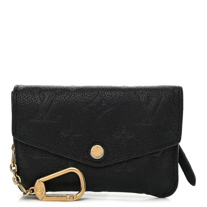 Louis Vuitton Empreinte Key Pouch Black 1 of 8