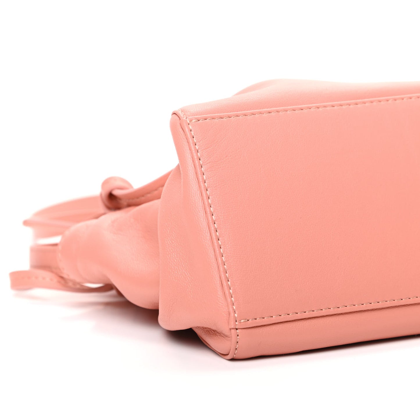 Lambskin Mini Protea Bag Coral