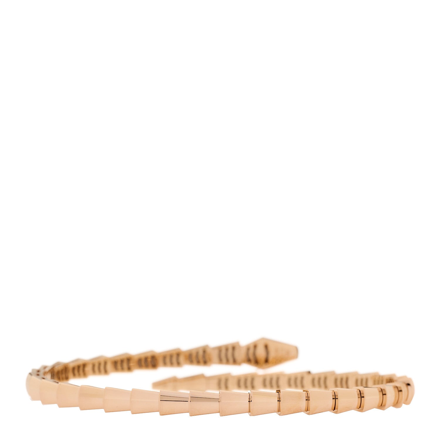 Bulgari 18K Rose Gold Serpenti Viper Bracelet L 3 of 5