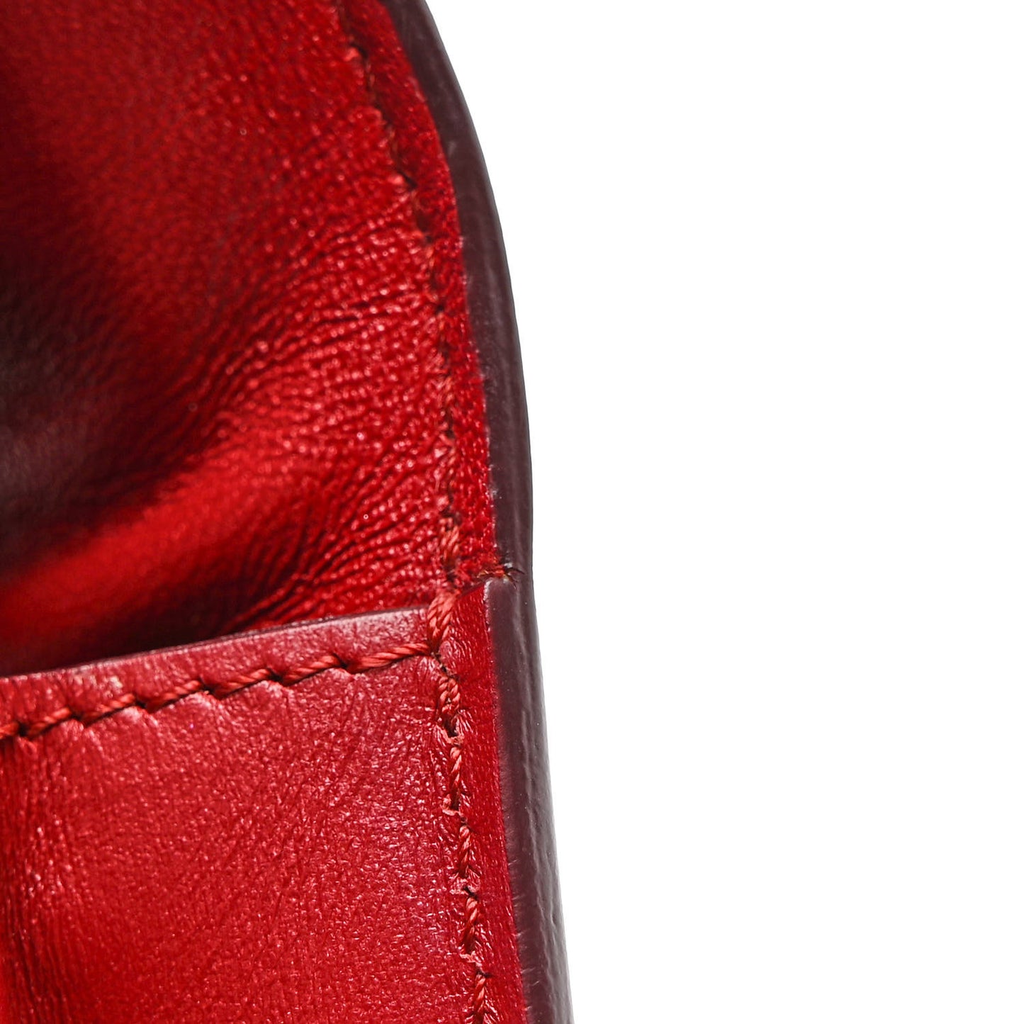 Smooth Calfskin Small Classic Box Flap Bag Red