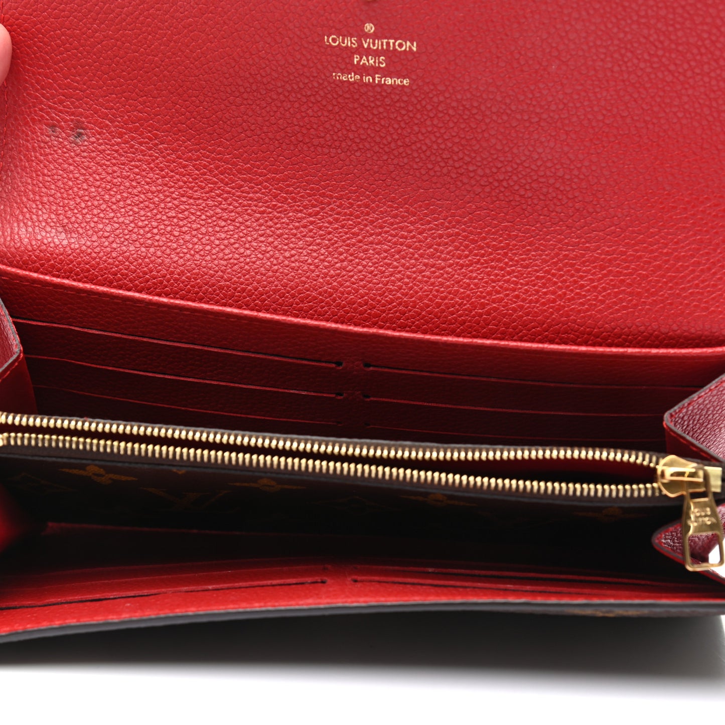 Monogram Venus Wallet Cherry