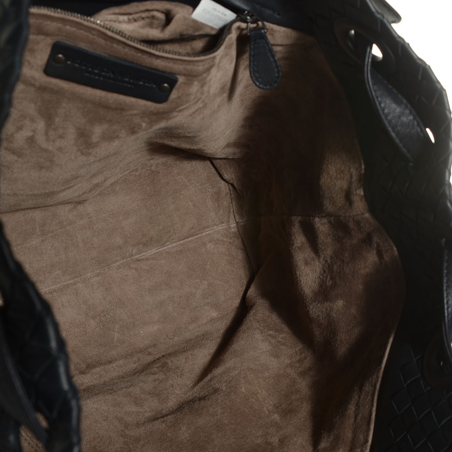 Nappa Intrecciato Medium Garda Bag Tourmaline