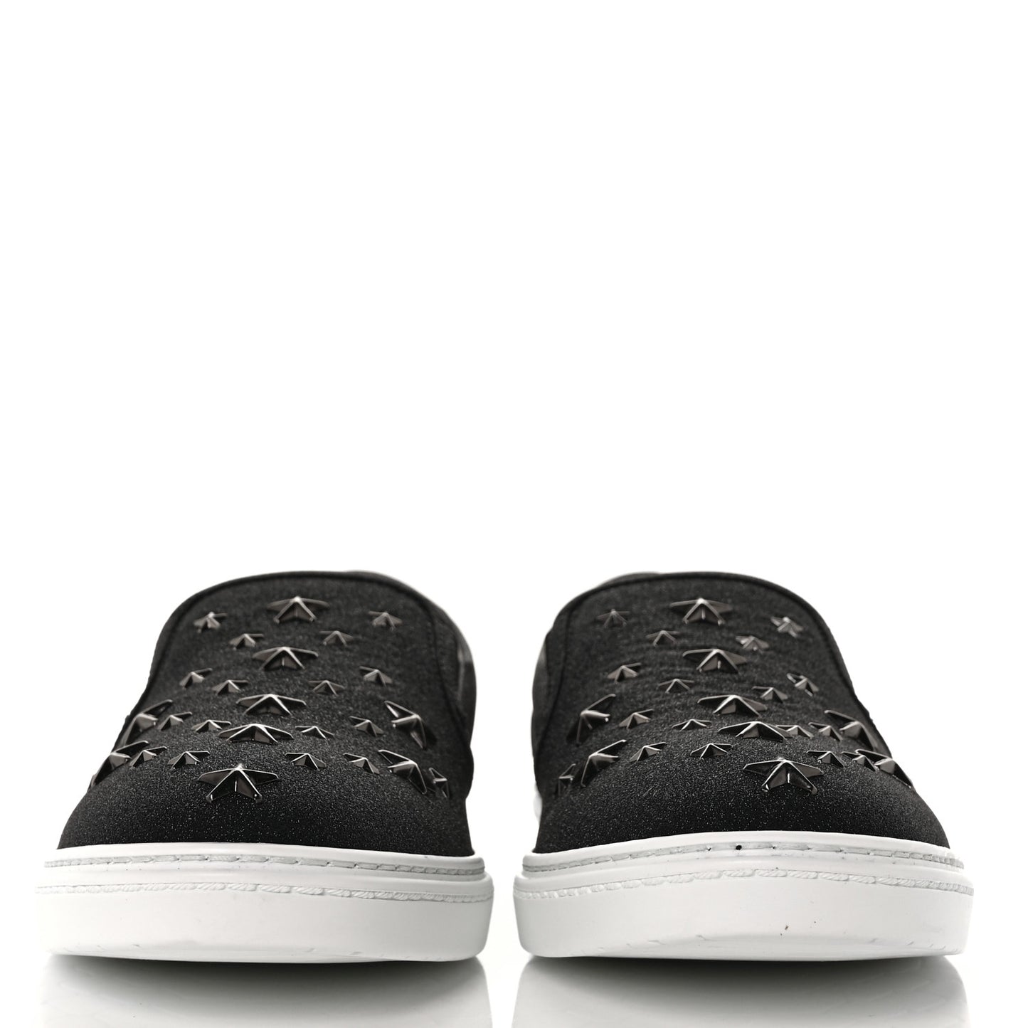 Fine Glitter Suede Mens Grove Sneakers 42.5 Black