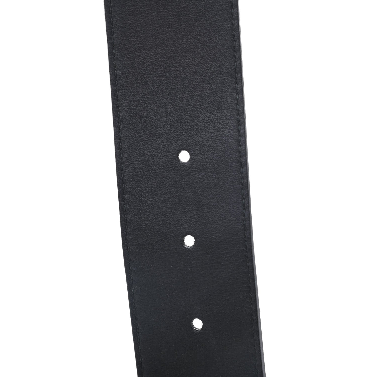 Gucci Textured Calfskin Double G 40mm Belt 85 34 Black 5 of 5