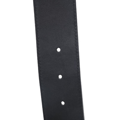 Gucci Textured Calfskin Double G 40mm Belt 85 34 Black 5 of 5