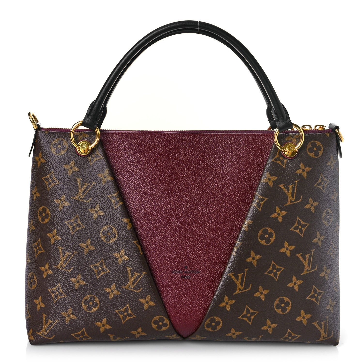 Louis Vuitton Monogram V Tote MM Bordeaux 1 of 8