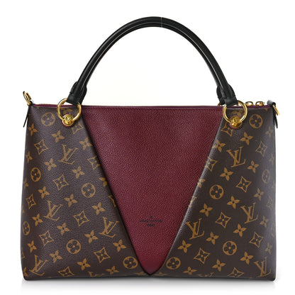 Louis Vuitton Monogram V Tote MM Bordeaux 1 of 8