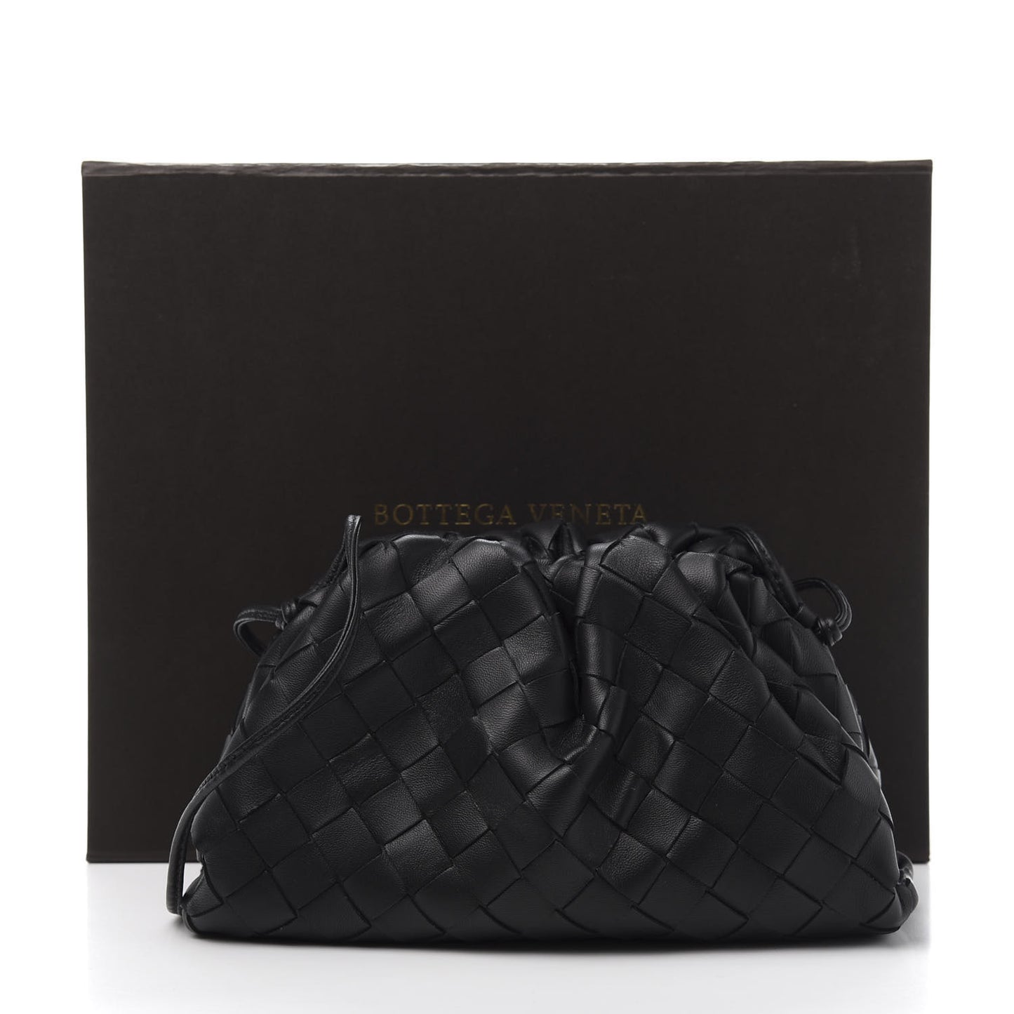 Nappa Intrecciato The Mini Pouch Black