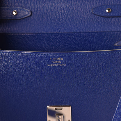 Hermes Chevre Mysore Clic 16 Wallet Bleu Electrique 6 of 8
