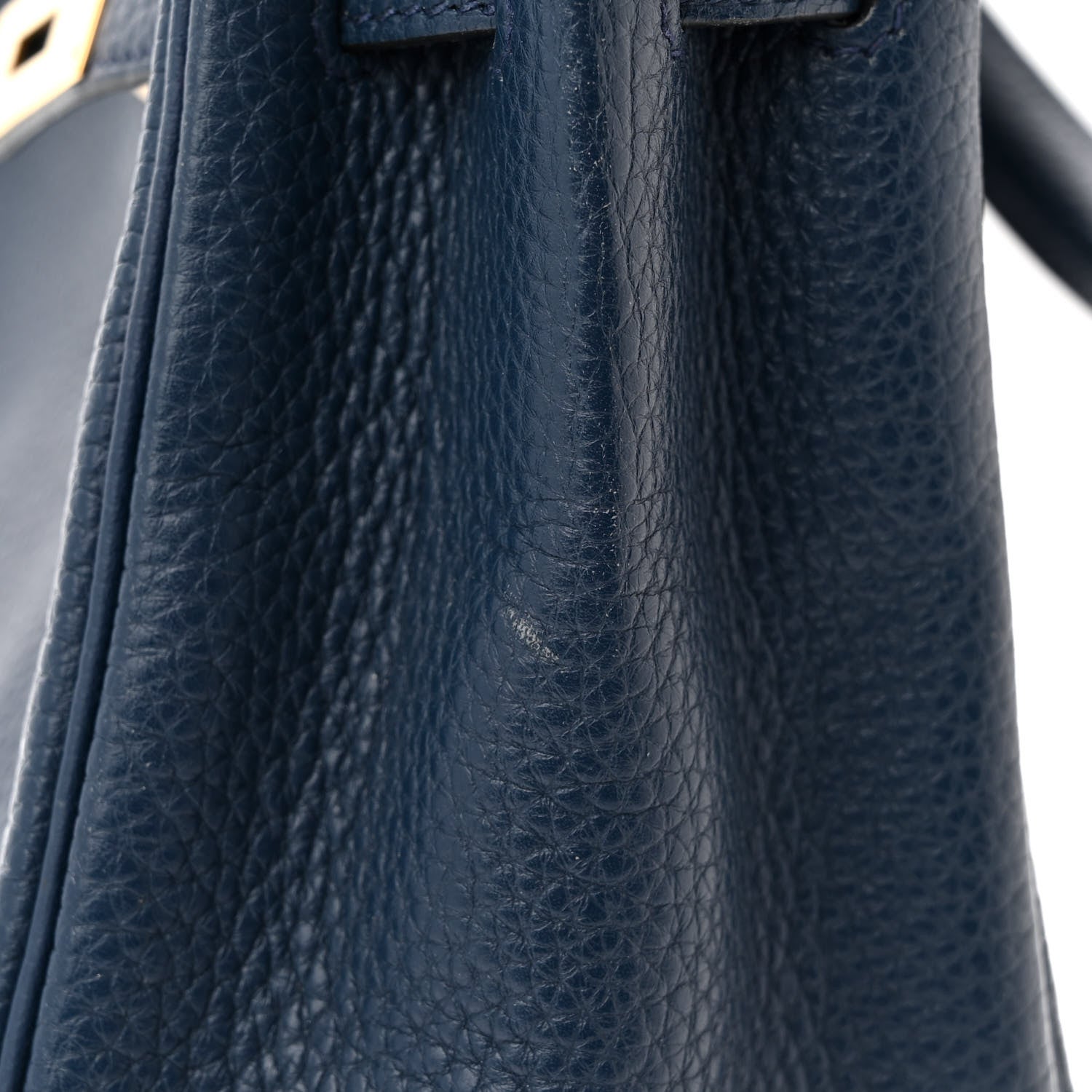 Hermes Taurillon Clemence Kelly Retourne 28 Bleu Saphir 12 of 14