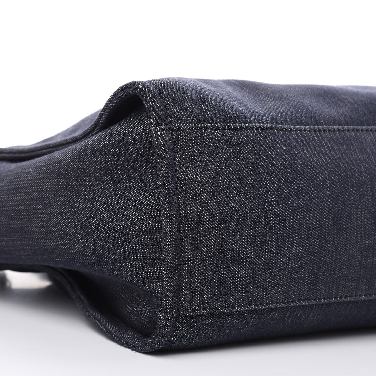 Denim Large Deauville Tote Dark Blue