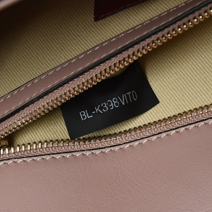 Valentino Garavani Vitello Medium Glam Lock Rockstud Flap Poudre 7 of 7
